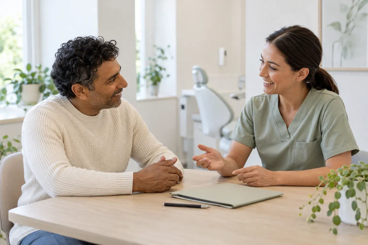 Illustrative discussion about coordinating dental and medical sleep care